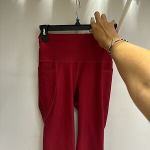 Old Navy Active Red Leggings